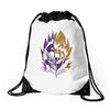 the emperor and the legend Drawstring Bags
