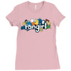 thunder and lightning Ladies Fitted T-Shirt