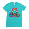 deep sea fang Ladies Fitted T-Shirt