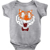 tiger bow tie Baby Onesie