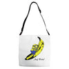 minion loves banana Adjustable Strap Totes