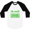 delorean trail 3/4 Sleeve Shirt