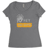hey you guys Women's Triblend Scoop T-shirt