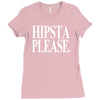 hipsta please Ladies Fitted T-Shirt