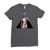 david with rose tattoo Ladies Fitted T-Shirt