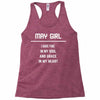 May Girl Racerback Tank