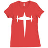 three star elite four uniform Ladies Fitted T-Shirt