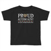 proud autism aunt Toddler T-shirt