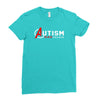 autism awareness shirt autism dad Ladies Fitted T-Shirt