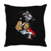 revenge of the damsels Throw Pillow