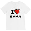 i love emma V-Neck Tee