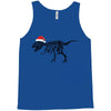t rex skeleton santa claus Tank Top