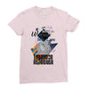 who loves labrador retriever Ladies Fitted T-Shirt
