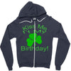 kiss me i't my birthday pi Zipper Hoodie