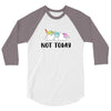 Unicorn Says Not Today 3/4 Sleeve Shirt