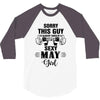 sorry this guy is already taken by a super sexy  may girl 3/4 Sleeve Shirt