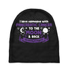 I Love Someone with Pancreatic Cancer to The Moon and Back to Infinity Baby Beanies