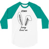 some bunny loves me 3/4 Sleeve Shirt