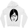 crazy girl Zipper Hoodie