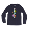 Pride Floral LGBT Colors Long Sleeve Shirts