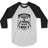 The Force Is Strong In My Family 3/4 Sleeve Shirt