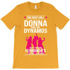 Donna And Dynamos White Letter T-Shirt
