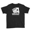 bought this shirt with your money poker Youth Tee