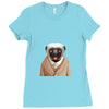 Vesikalik maymun Ladies Fitted T-Shirt