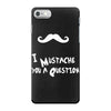 mustache u a question iPhone 7 Case