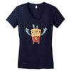 robo battery Women's V-Neck T-Shirt