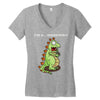 oh no monster Women's V-Neck T-Shirt