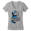 queers insane Women's V-Neck T-Shirt