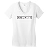 killin' it t shirt top dope tee swag asap tshirt hipster sick wasted h Women's V-Neck T-Shirt
