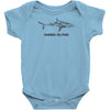 shark alpha Baby Onesie