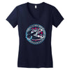 dragon racing Women's V-Neck T-Shirt
