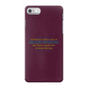 nicer person iPhone 7 Case