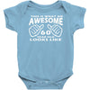 this is what an awesome 60 year old looks like Baby Onesie