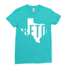 Beto Texas Map Ladies Fitted T-Shirt