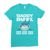 Daddy Shark Doo Doo Doo Ladies Fitted T-Shirt
