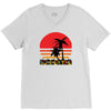 summer time V-Neck Tee