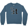 fk it funny college party Crewneck Sweatshirt