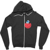 Mars and Astronaut Zipper Hoodie