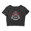 black knight coat of (no) arms Crop Top