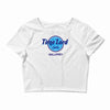 time cafe Crop Top
