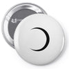 black moon Pin-back button