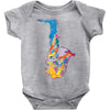 sax addict saxophone Baby Onesie
