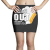 Butt Out Lung Cancer Awareness Mini Skirts