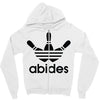 the dude abides Zipper Hoodie