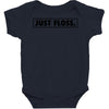 just floss border Baby Bodysuit