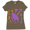 pb&amp;j vectorized Ladies Fitted T-Shirt